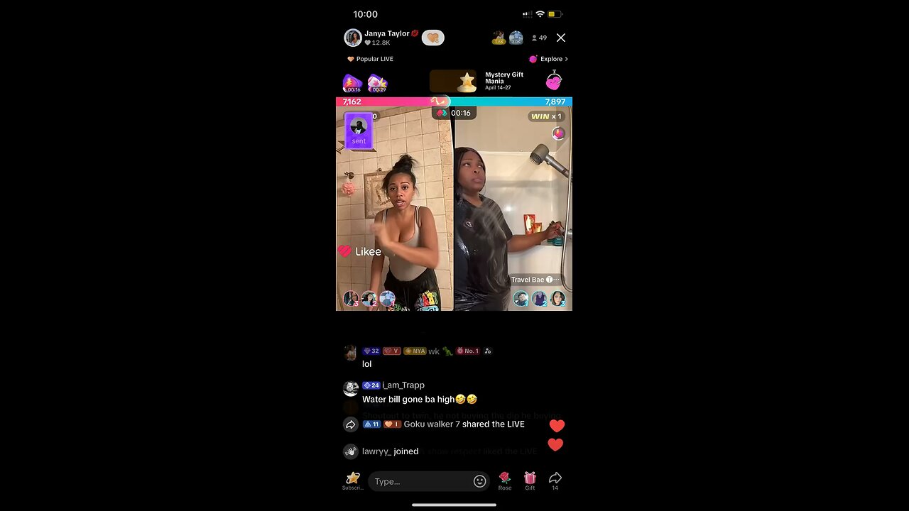 Just a TikTok battle