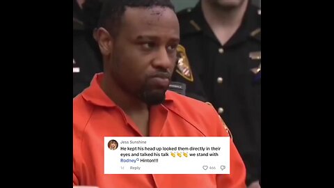 People are applauding Rodney Hinton for killing an officer in response for son's shooting by police