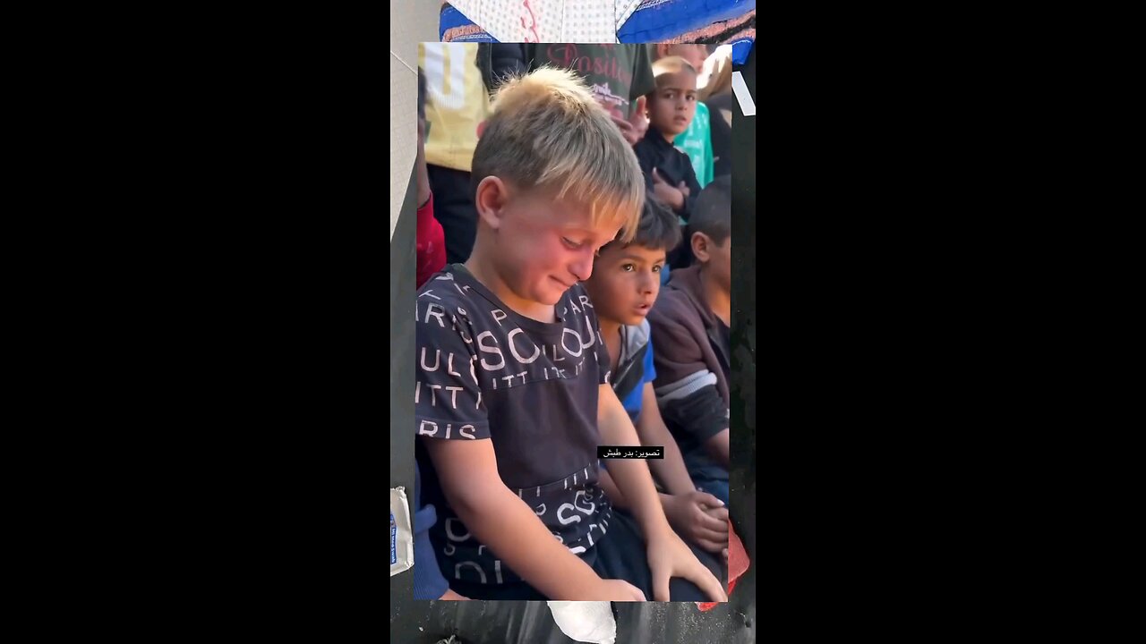 Gaza children are not getting food