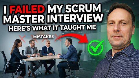 I Failed My Scrum Master Interview (Here's What It Taught Me)