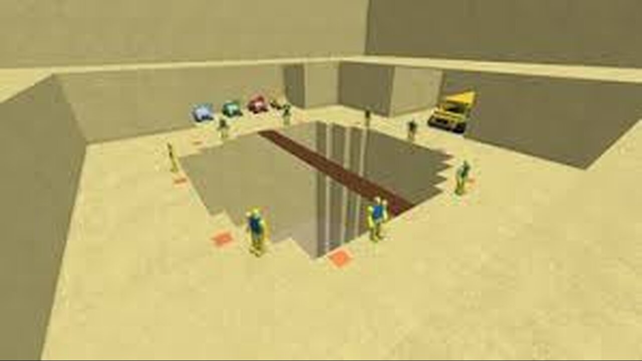 push dummys down a sparta hole - roblox
