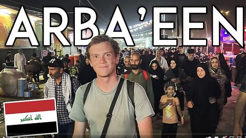 Inside the World’s LARGEST Human Gathering in IRAQ! (Arba’een)