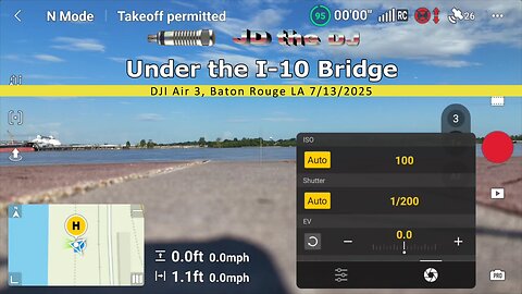Under the I-10 Bridge