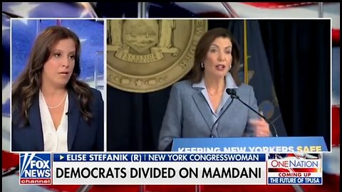 Rep Elise Stefanik: Hochul Bent The Knee To Pro-Hamas Mamdani