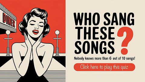 Who Sang These Songs?