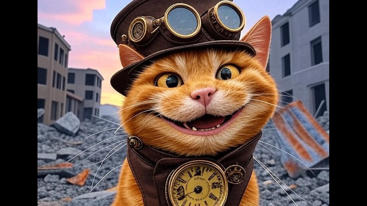 "The Zoomies Are Strong With These Ones 🐱⚡️"