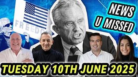 DAILY NEWS WITH CHARLIE WARD, PAUL BROOKER & WARREN THORNTON TUESDAY 10TH JUNE 2025