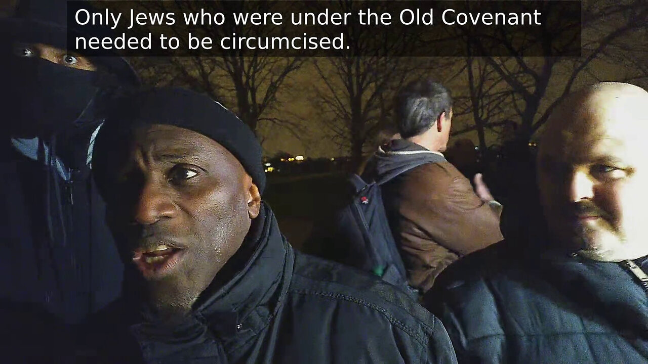 Non Bible Defending Trinitarian Interrupts My Conversation With Lamin At Speakers Corner