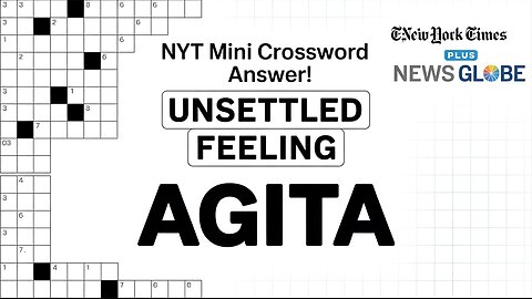 Unsettled Feeling Answer in NYT Mini Crossword | June 15, 2025