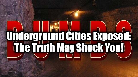 Bombshell! Underground Cities Exposed- The Truth May Shock You!