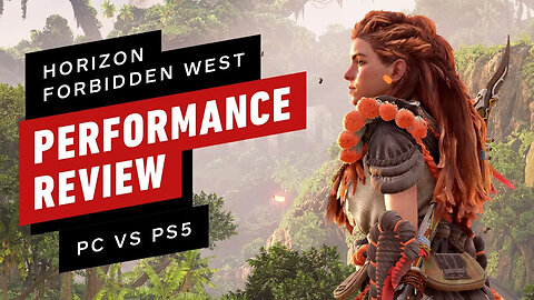 Horizon - Forbidden West PC vs PS5 vs Steam Deck Performance Review