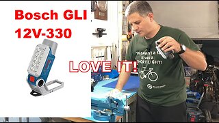 Bosch GLI 12V-330 Cordless Light - review