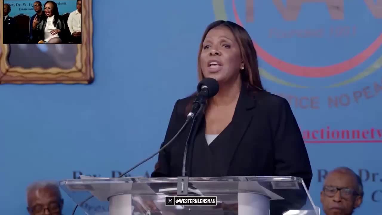 NY AG Letitia James Comes Completely Unglued After Announcing Another Lawsuit Against the Trump Admin