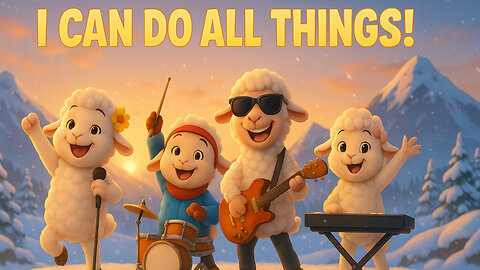 Bible Sing-Along Song for Kids I Can Do All Things! - Phil 4:13| Lyric Lambs
