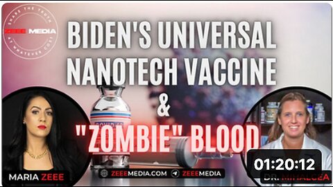 "Dr. Ana Mihalcea: Biden's Universal Nanotech Vaccine and 'Zombie' Blood study"