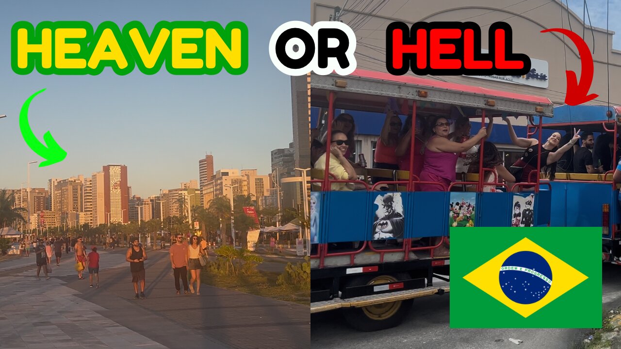 ⛔️ Is FORTALEZA Brazil’s most DANGEOURS city (or a tropical hidden gem… 🇧🇷)