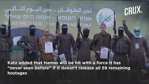 ‘Death Sentence…’ Hamas Warns Israel On Hostages’ Fate Amid ‘Trump-Backed’ Gaza ‘Land, Air’ War