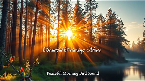 Beautiful Relaxing Music 🌸 | Peaceful Morning & Bird Sounds 🐦 | Meditation & Stress Relief