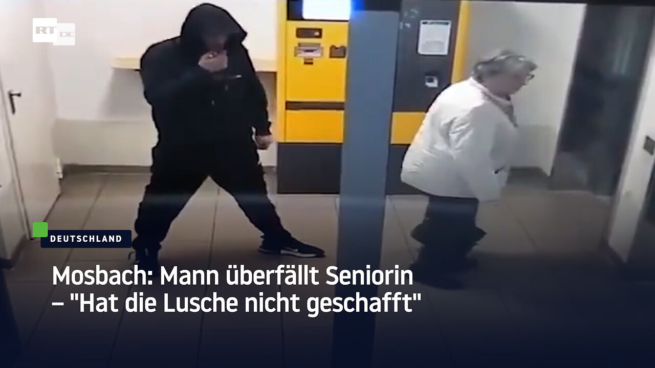 Mosbach: Mann überfällt Seniorin – "Hat die Lusche nicht geschafft"