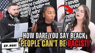 Black Chick Goes NUCLEAR on Condescending WOKE Liberals In HEATED Racism Debate