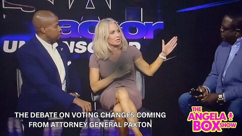 Angela Box Discusses Texas Voting Changes on Isiah Factor: Uncensored | The Angela Box Show