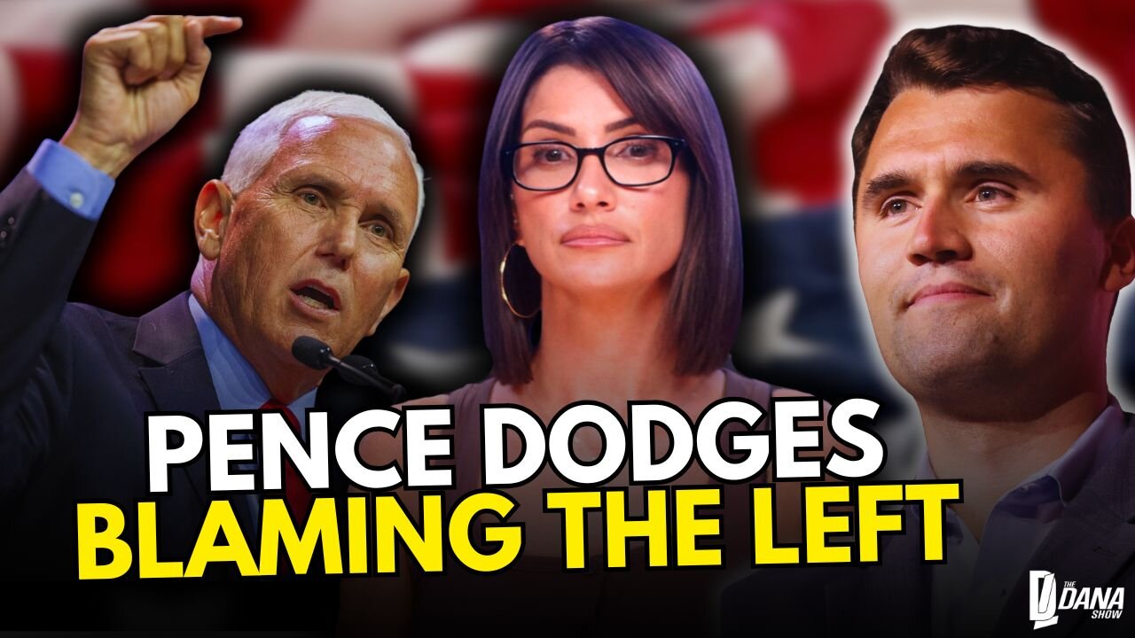 Mike Pence Plays "Both Sides" When Discussing Charlie Kirk Assassin??