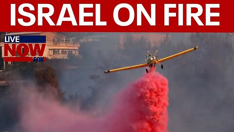 BREAKING: International Firefighting Planes Battle Massive Wildfires Near Jerusalem