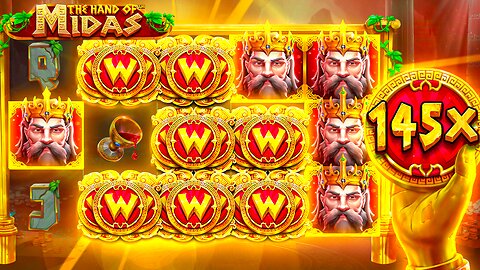 Insane Setup On The Hand Of Midas Slot!? Crazy Wins