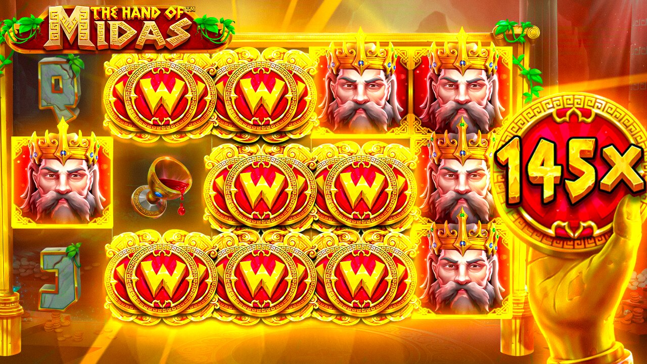 Insane Setup On The Hand Of Midas Slot!? Crazy Wins