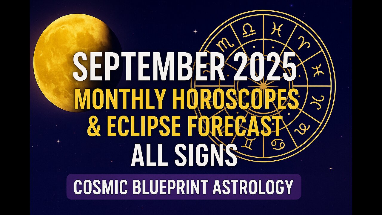 September 2025 Horoscope + Eclipse Forecast (All Signs)