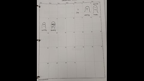 December 08 2025 - Calendar of Thumb Comic