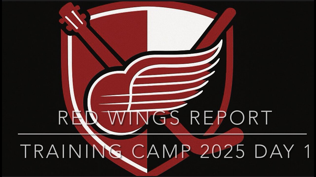 Detroit Red Wings Training Camp Day 1
