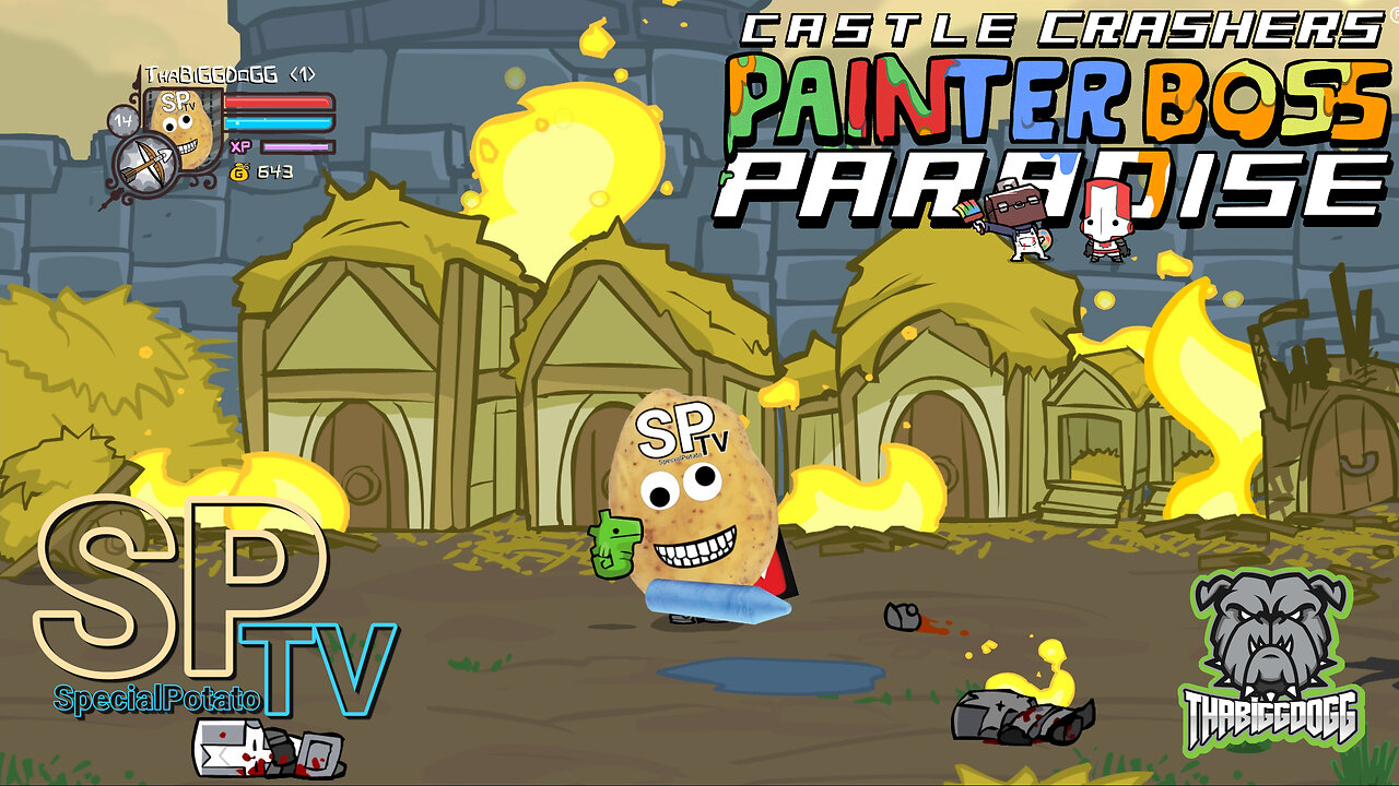 🔴LIVE: ThaBiGGDoGG GAMES • Castle Crashers | +69 NEW SUBS | #Live #Games #CastleCrashers #SPTV