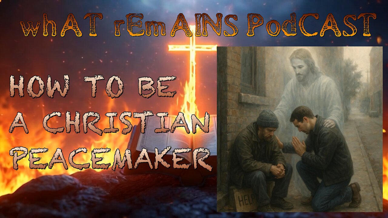 How To Be A Christian Peacemaker - What Remains Podcast