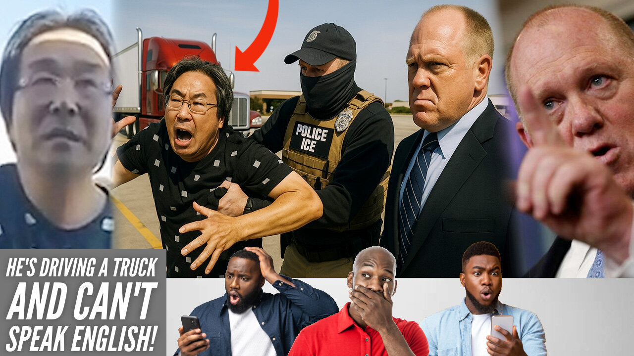 ANOTHER ILLEGAL TRUCKER BUSTED—Can’t Read Or Speak English But Driving 18-Wheelers Out Of California