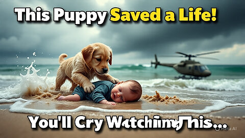 This Puppy Saved a Drowning Baby — What Happens Next Will Melt Your Heart 💔🐶