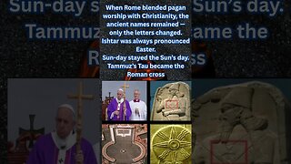 The Shocking Origin of The Roman Christian Cross & Easter Sunday