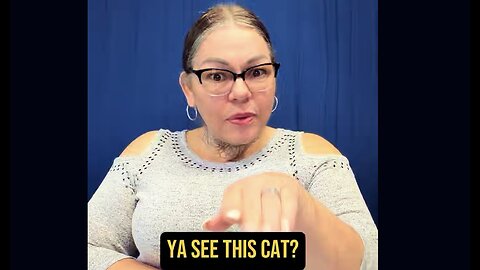 🚨You See This Cat? 😂 #ASL #deaf #realtalk #signlanguage