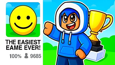 Completing The EASIEST GAME on Roblox..