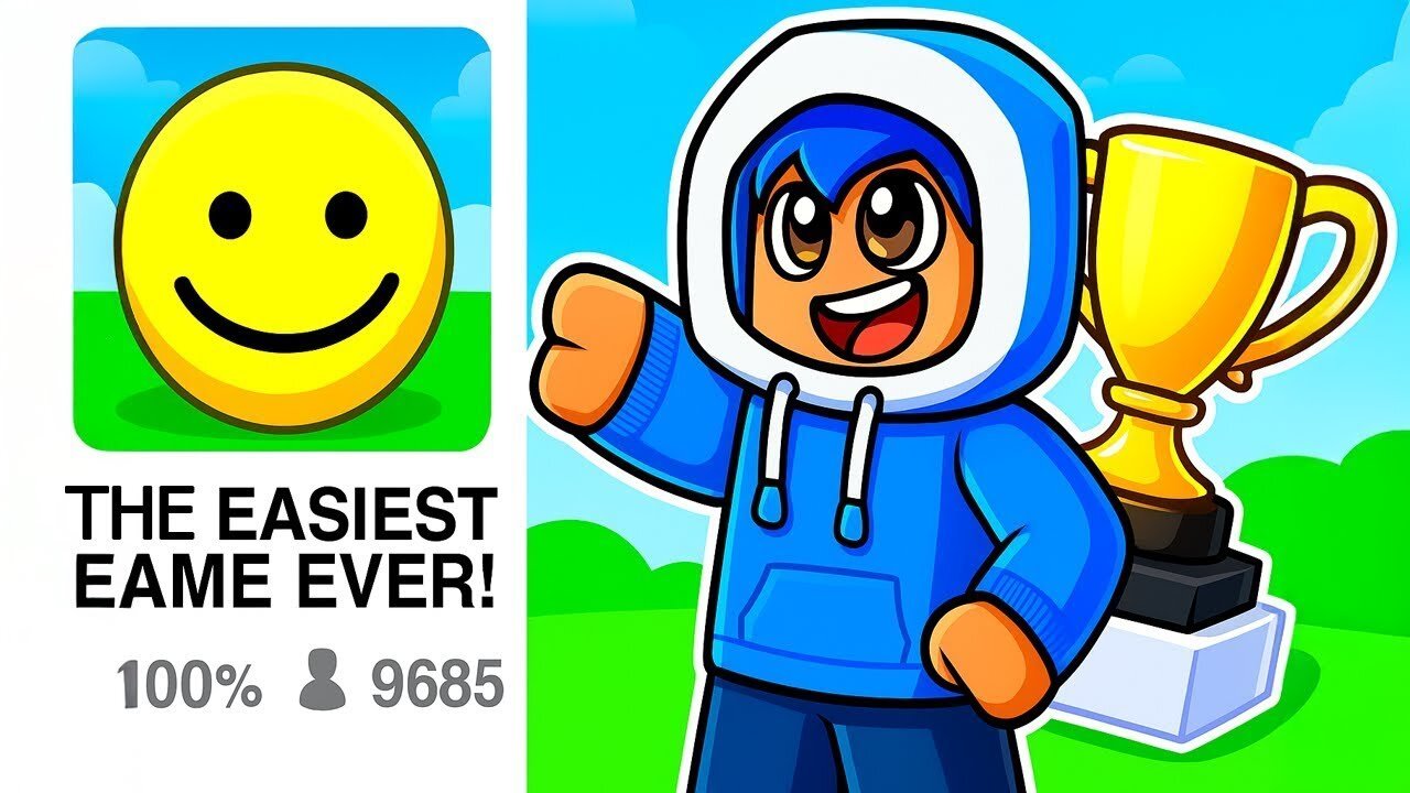 Completing The EASIEST GAME on Roblox..