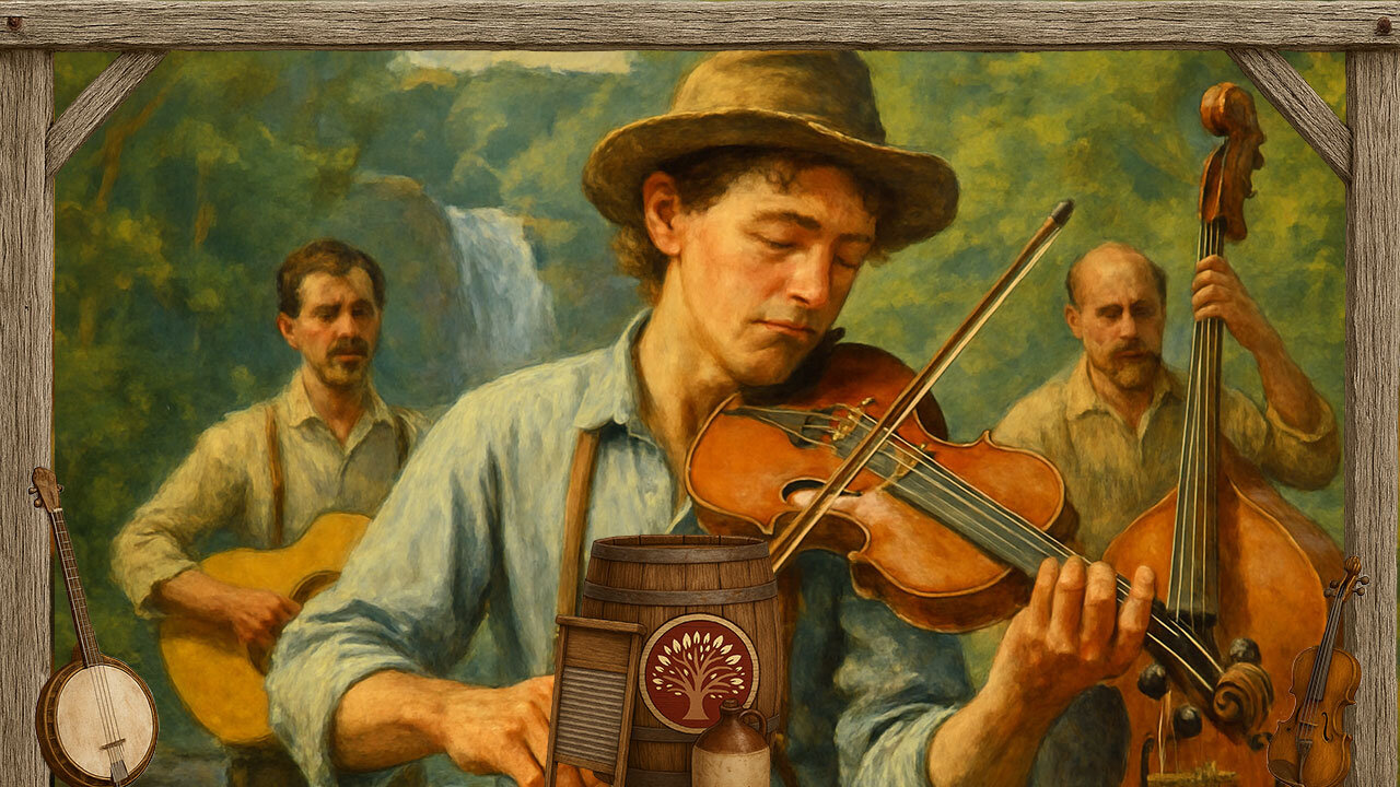 Fiddle Instrumental 🎻 002 – Bluegrass Fiddle Music | Relaxing Appalachian Folk