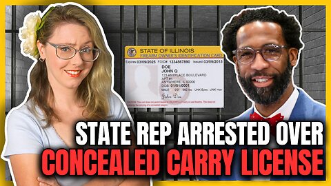 State Rep Arrested Over VALID Concealed Carry License