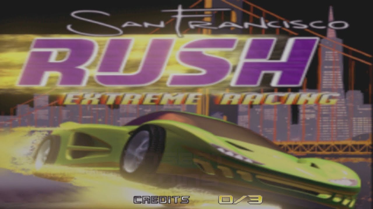 San Francisco Rush - Extreme Racing - Nintendo 64 - Intro & Title Screen