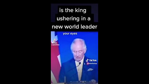 "Unveiling a New World Leader: Analyzing the King's Statement in Must-Watch Video"