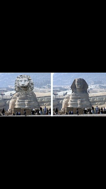 The Great Sphinx and the face of Thoth