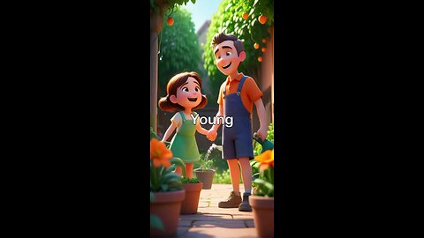 young child girl safina visiting her green form with her papa