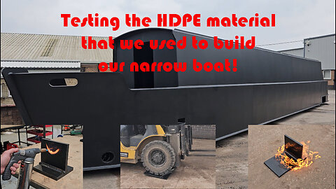 Trying to destroy HDPE.