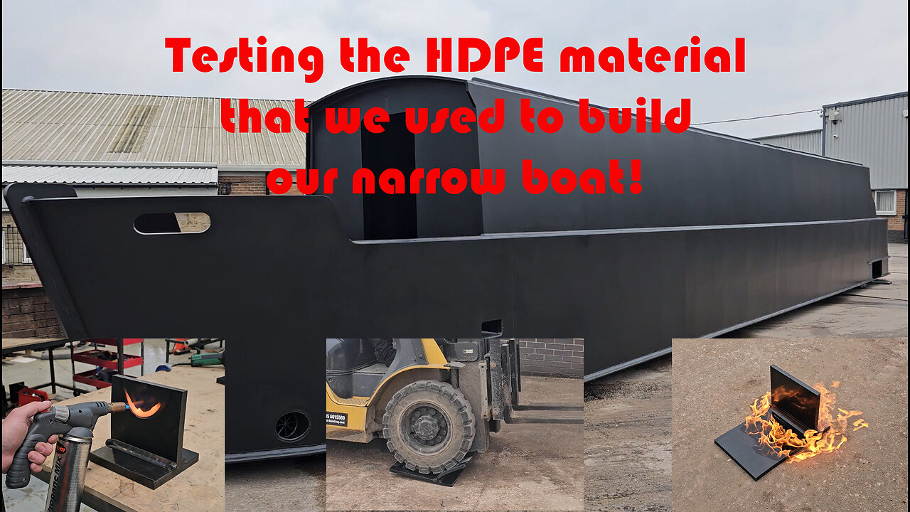Trying to destroy HDPE.