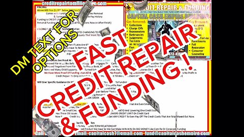 FastFAST CREDIT REPAIR & FUNDING! LINES & LOANS! - CREDIT REPAIR BIZ TRAINING