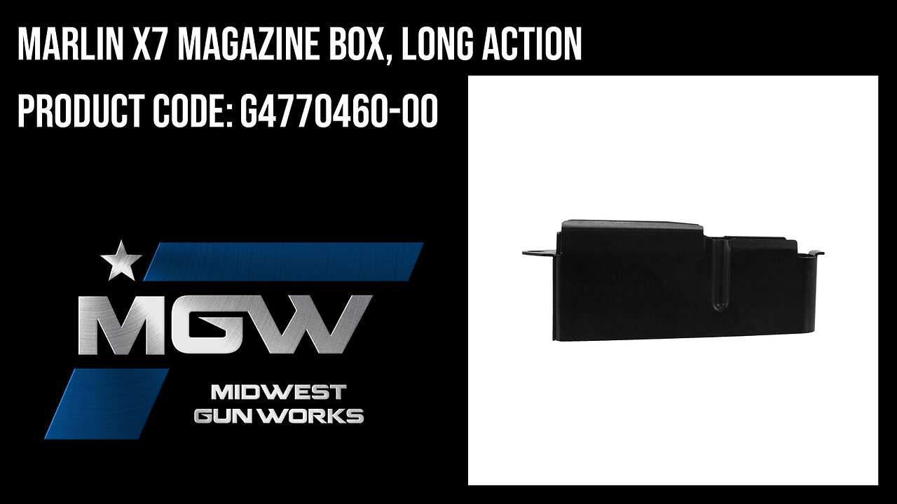 Marlin X7 Magazine Box, Long Action - G4770460-00